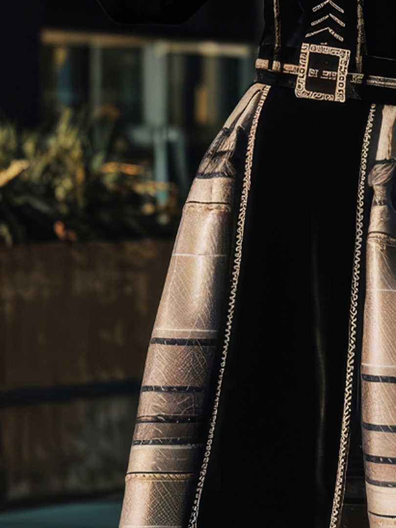 Obsidian Cipher Gown-img